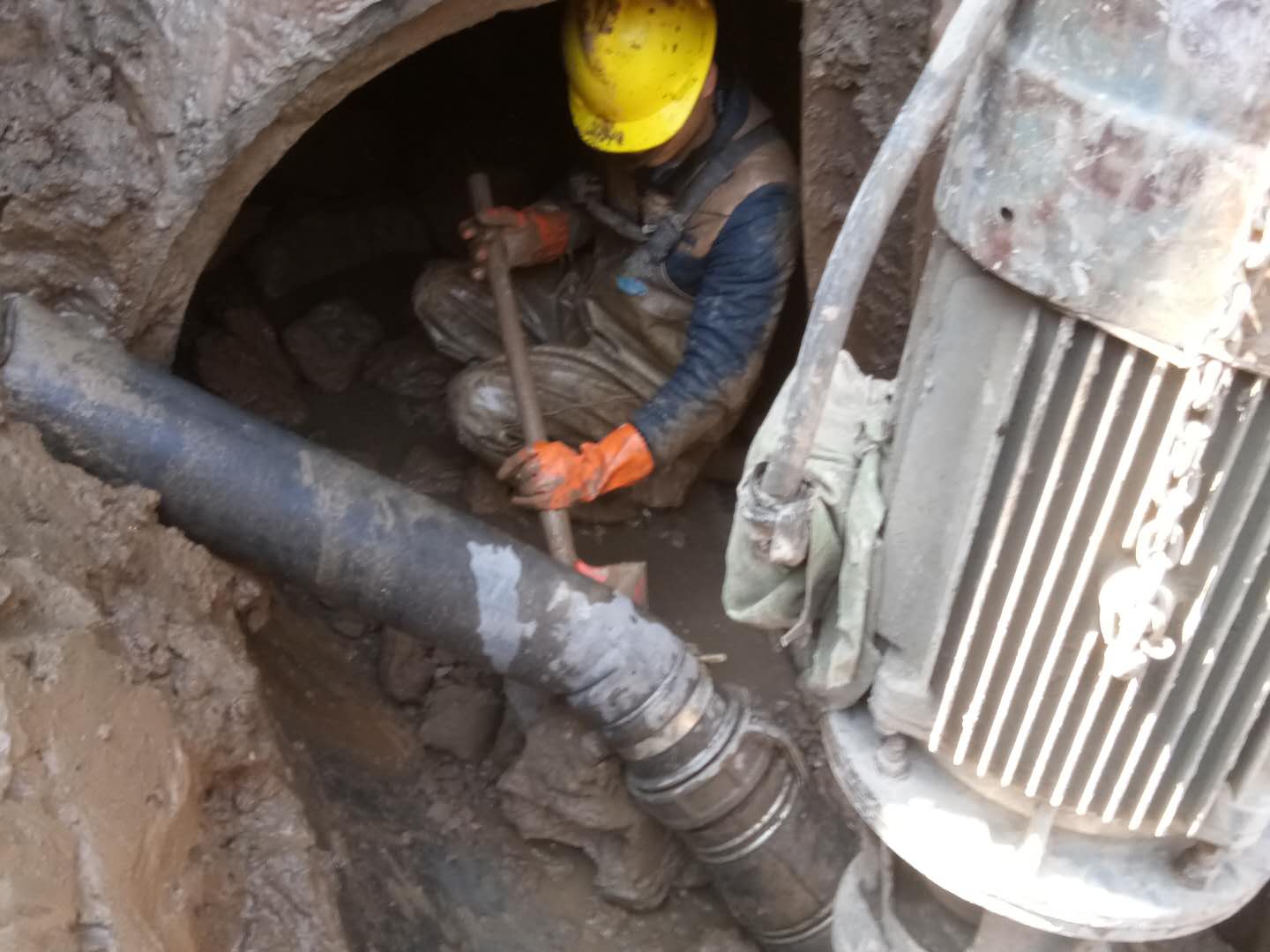 马鞍山管道清淤