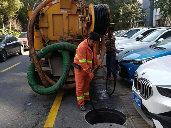 马鞍山排污管道清淤
