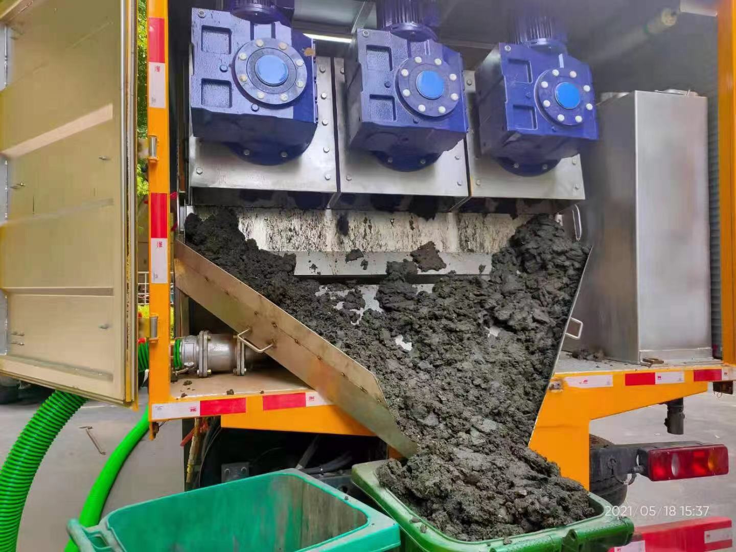 马鞍山化粪池清掏城市维护站-泥浆净化干湿分离处理